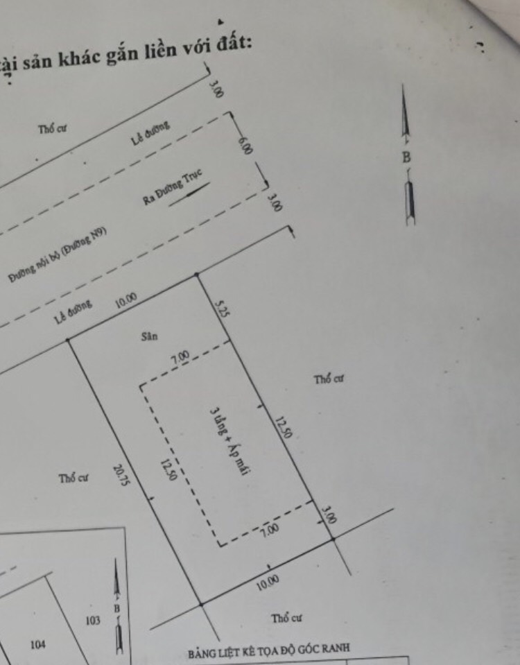Bán nhà đường Đặng Thuỳ Trâm quận Bình Thạnh