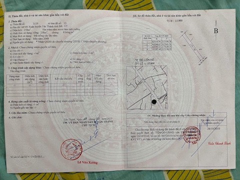 Bán đất đường Quốc Lộ 51 phường Mỹ Xuân thị xã Phú Mỹ