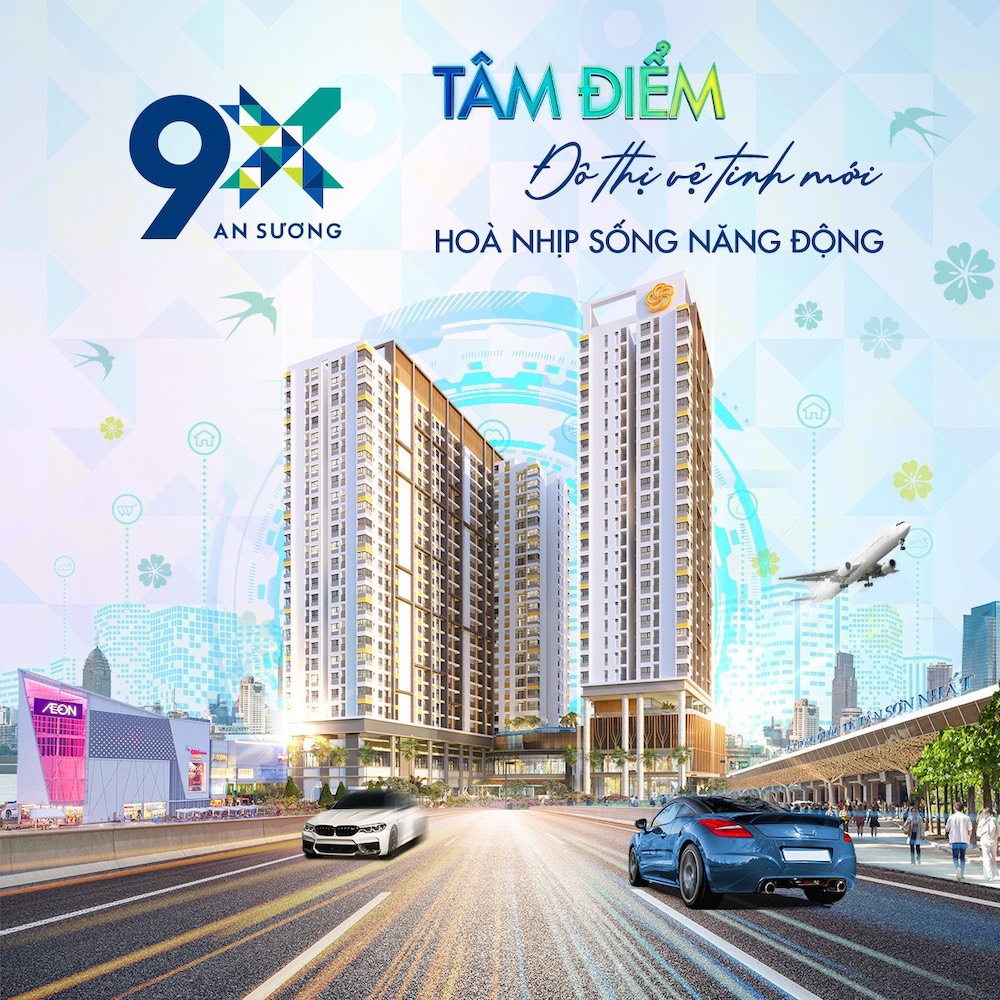 Căn hộ 9x An Sương CĐT Hưng Thịnh huyện Hóc Môn